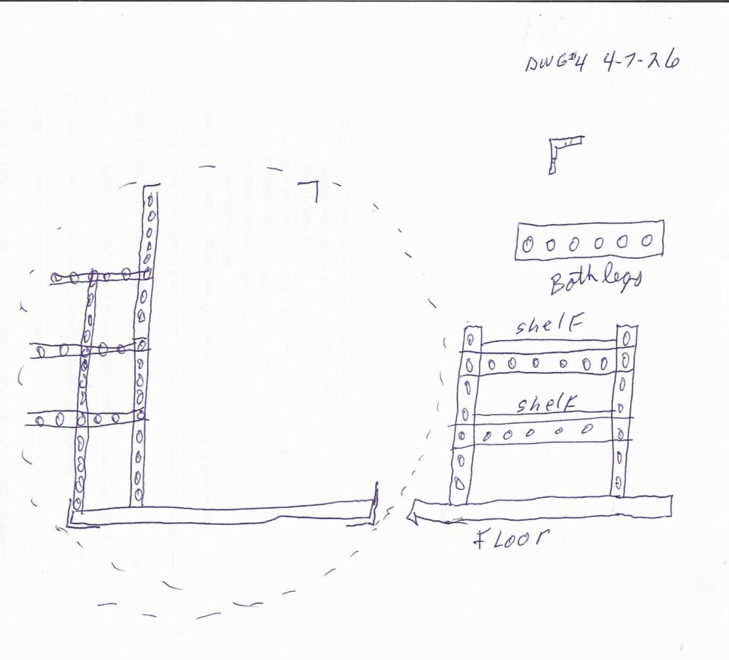 root cellar kit component installation drawing